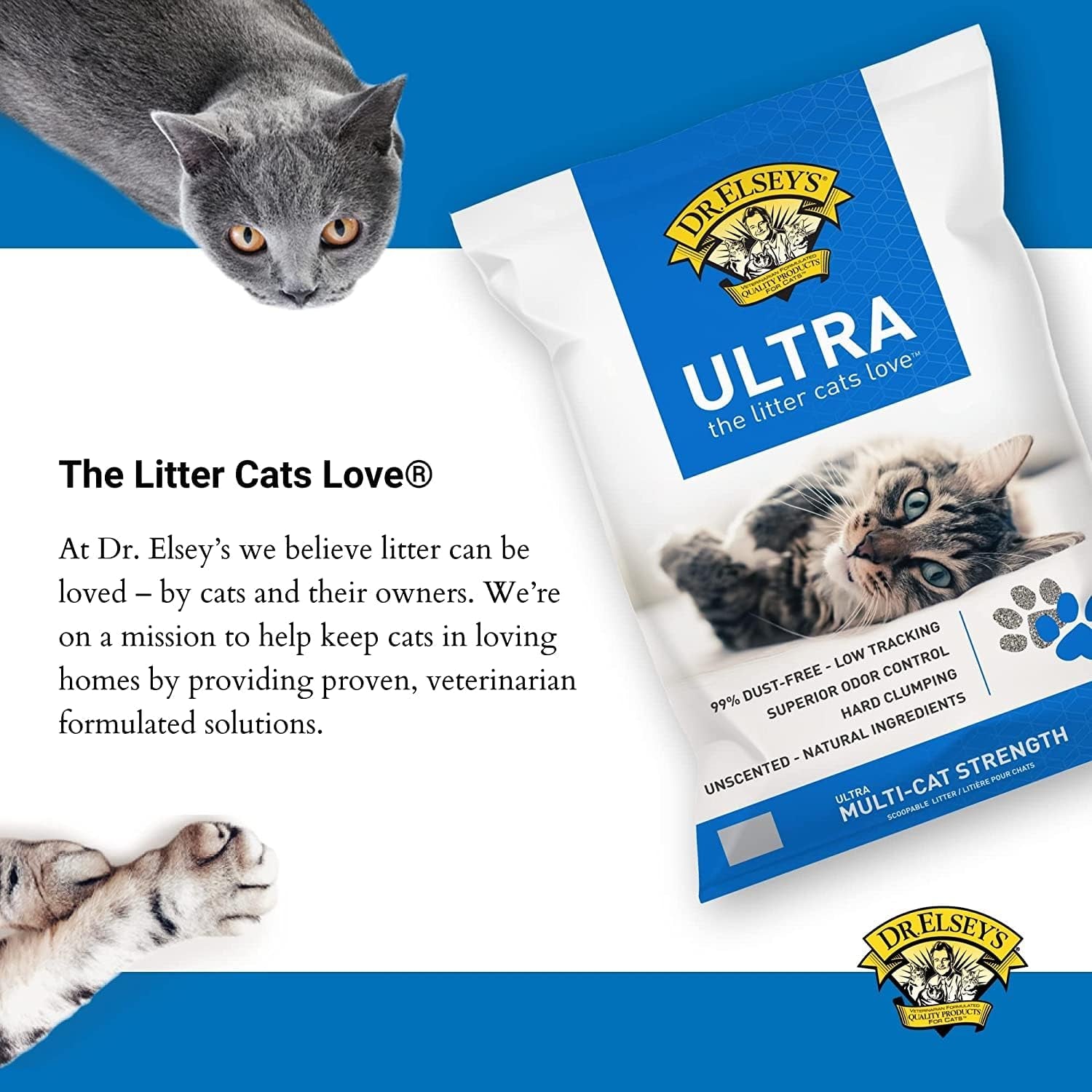 Ultra Premium Cat Litter, 20-Pound