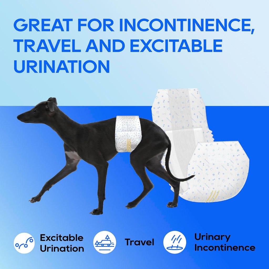All-Absorb A26 Male Dog Wrap, 50 Count, Small